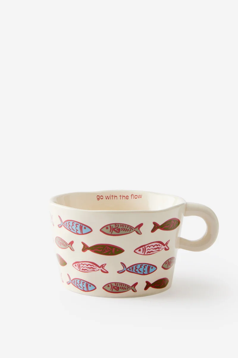 Typo Novelty Shaped Mug